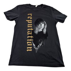 TAYLOR SWIFT 2018 Reputation Stadium Tour T-Shirt Medium Pop Music gray merch